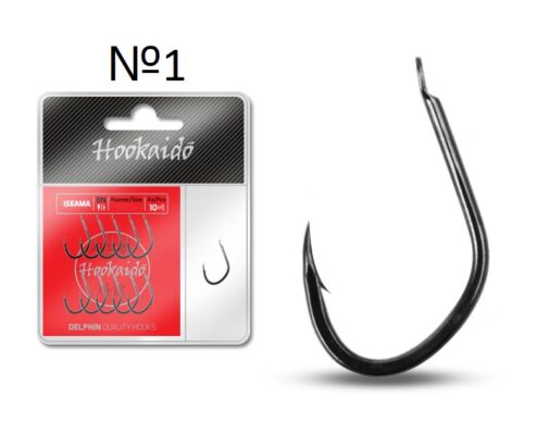 Гачки Delphin ISEAMA / 10+1шт BN/1