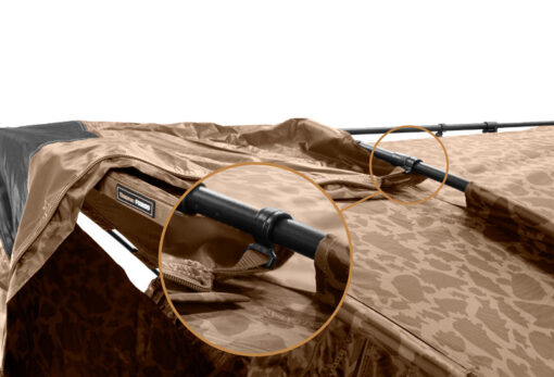 Палатка Delphin C3 LUX ClimaControl Carpath 300x320x175