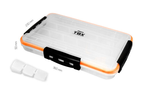 Коробка Delphin TBX One 360-4P Clip WP 360x230x50mm
