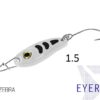 Блешня ложка Spoon Delphin EYER 1.5g ZEBRA Гачок №8 Snap