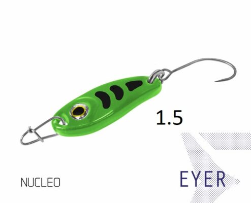 Блешня ложка Spoon Delphin EYER 1.5g NUCLEO Гачок №8 Snap