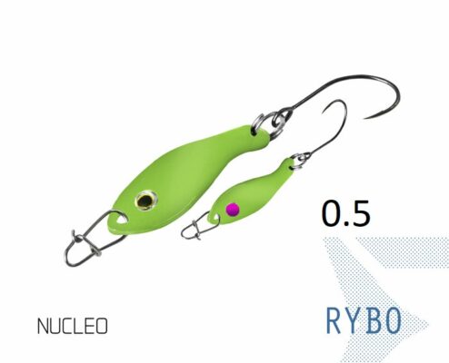 Блешня ложка Spoon Delphin RYBO 0.5g NUCLEO Гачок №8 Snap