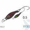 Блешня ложка Spoon Delphin RYBO 0.5g TROUN Гачок №8