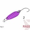 Блешня ложка Spoon Delphin MAGO 2g PINKY Гачок №8 Snap