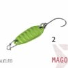 Блешня ложка Spoon Delphin MAGO 2g NUCLEO Гачок №8 Snap