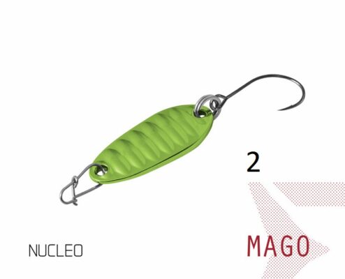 Блешня ложка Spoon Delphin MAGO 2g NUCLEO Гачок №8 Snap