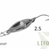 Блешня ложка Spoon Delphin LIFO 2.5g WAMP Гачок №8 Snap