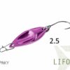 Блешня ложка Spoon Delphin LIFO 2.5g PINKY Гачок №8 Snap