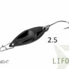 Блешня ложка Spoon Delphin LIFO 2.5g NIGHT Гачок №8 Snap