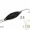 Блешня ложка Spoon Delphin LIFO 2.5g NEON Гачок №8 Snap