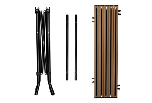 Стіл розкладний Delphin CAMPSTA 60x60x60cm