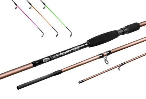 Фідерне вудлище Delphin LEGIA-F + 3 вершинки 360см/80г