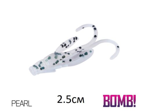 Силіконовий рачок Lure BOMB Nympha 2.5см/10шт PEARL