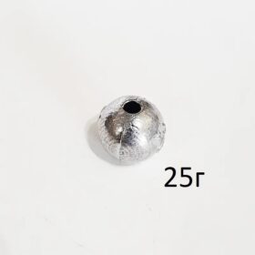 Груз Шар на товстолоба (великий отвір) 25г, Грузило рибальське, Грузила для риболовлі, Універсальне грузило для риболовлі, Груз скользящий, Груз оливка, Грузило ковзне, Інлайн грузило, Груз капля, Свинцеві грузила,