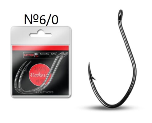 Гачки Delphin CATFISH кільце / 3шт BN/6/0