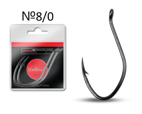 Гачки Delphin CATFISH кільце/2шт BN/8/0