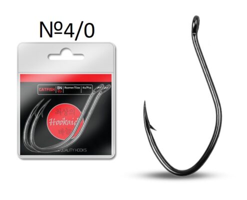 Гачки Delphin CATFISH кільце / 4шт BN/4/0