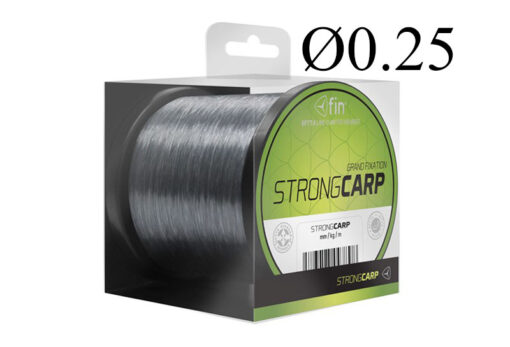 Леска FIN Strong CARP 1200m/прозора 0.25мм 12.1lbs