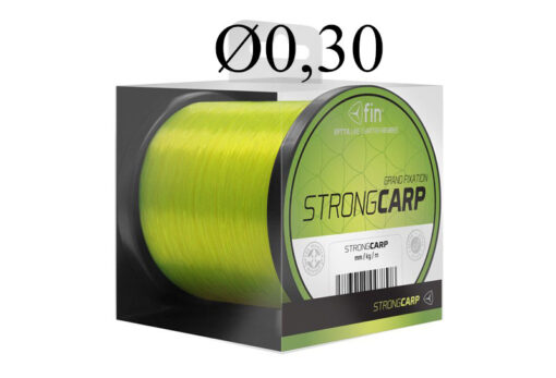 Леска FIN Strong CARP 1200m/флюро жовта 0.30мм  7,7кг
