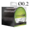 Леска FIN Strong CARP 1200m/коричневая 0.25мм 12.1lbs