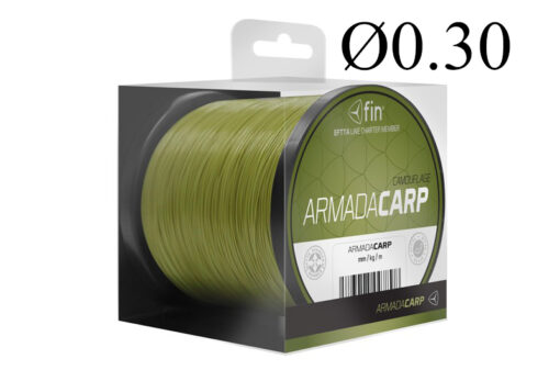 Леска FIN Carp ARMADA 1200m/камуфляж 0.30мм 15.9lbs