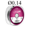 Леска FIN Long LIFE 100m/прозора 0.14мм/3.9lbs