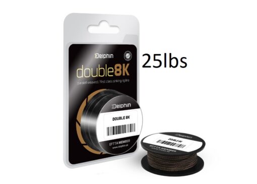 Поводковий матеріал FIN 8K DOUBLE 20m/камуфляж 25lbs