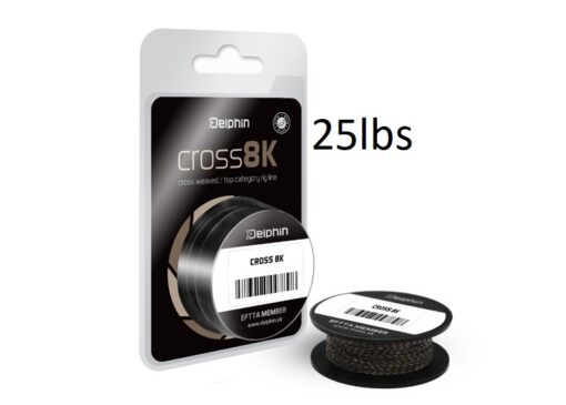 Поводковий матеріал FIN 8K CROSS 20m/камуфляж 25lbs