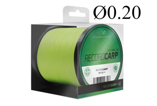Шнур Fin Record Carp 300м /флюро жовтий 0.20мм 10.0кг