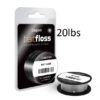 Поводковий матеріал FIN Bait FLOSS 20m/білий 20lbs