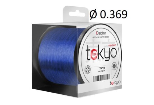 Леска Delphin TOKYO 1000m / блакитна 0.369мм 22lbs