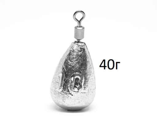 Груз Крапля з вертлюгом 40 г, Груз капля, Груз крапля з вертлюгом, Вантаж крапля з вертлюгом,