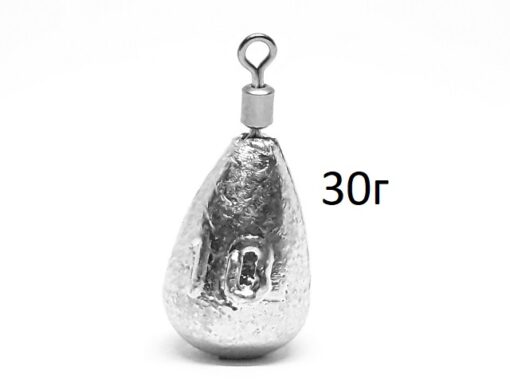 Груз Крапля з вертлюгом 30 г, Груз капля, Груз крапля з вертлюгом, Вантаж крапля з вертлюгом,