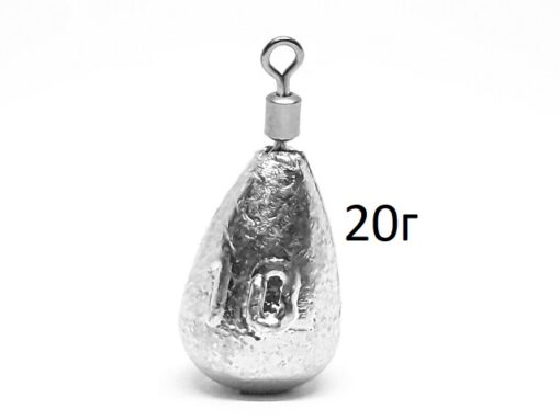 Груз Крапля з вертлюгом 20 г, Груз капля, Груз крапля з вертлюгом, Вантаж крапля з вертлюгом,