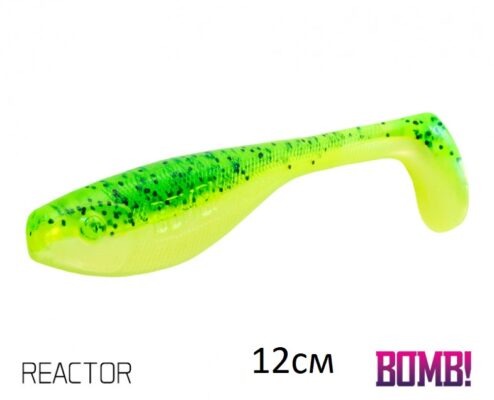 Силіконова рибка Lure BOMB Fatty 12см/5шт REACTOR