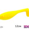 Силіконова рибка Lure BOMB Fatty 12см/5шт NEON