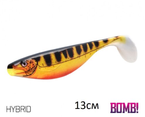 Силіконова рибка 3D Lure BOMB HYPNO 13см/2шт HYBRID