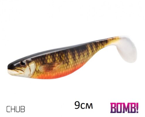 Силіконова рибка 3D Lure BOMB HYPNO 9см/3шт CHUB