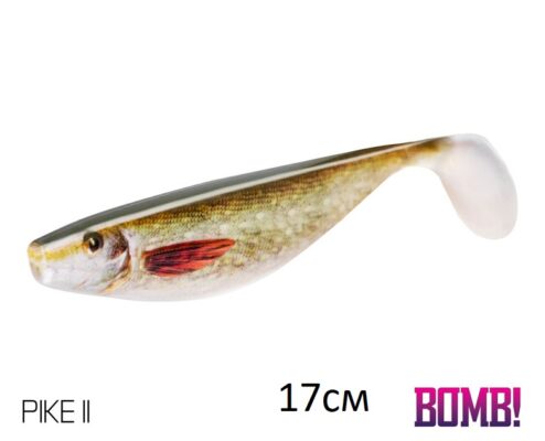 Силіконова рибка 3D Lure BOMB HYPNO 17см/2шт PIKE II