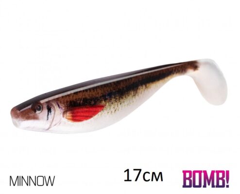 Силіконова рибка 3D Lure BOMB HYPNO 17см/2шт MINNOW