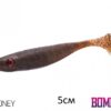 Силіконова рибка Lure BOMB Rippa 5см/5шт HONEY