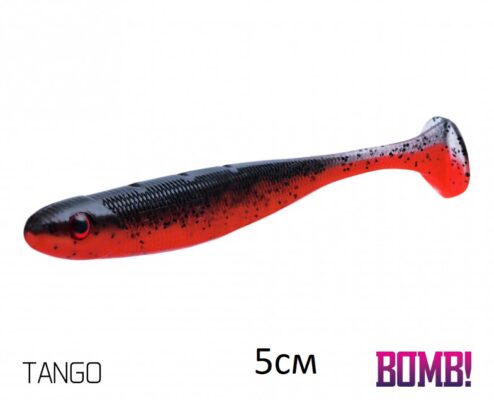 Силіконова рибка Lure BOMB Rippa 5см/5шт TANGO