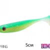 Силіконова рибка Lure BOMB Rippa 5см/5шт SPRING