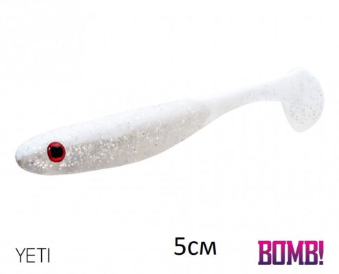 Силіконова рибка Lure BOMB Rippa 5см/5шт YETI