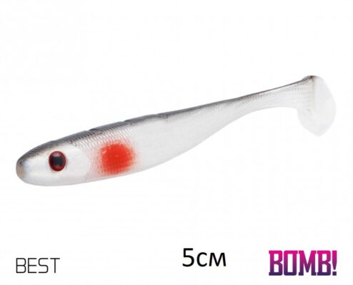 Силіконова рибка Lure BOMB Rippa 5см/5шт BEST