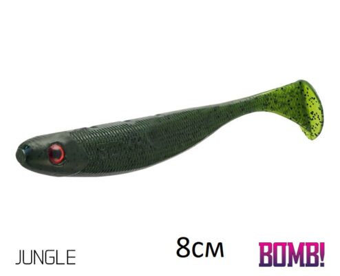Силіконова рибка Lure BOMB Rippa 8см/5шт JUNGLE