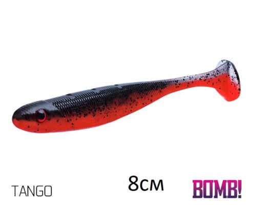 Силіконова рибка Lure BOMB Rippa 8см/5шт TANGO