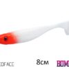 Силіконова рибка Lure BOMB Rippa 8см/5шт REDFACE