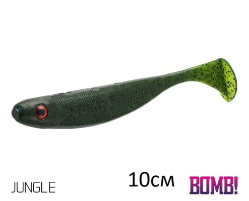 Силіконова рибка Lure BOMB Rippa 10см/5шт JUNGLE