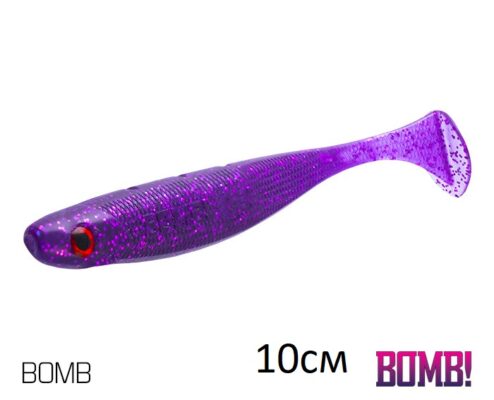Силіконова рибка Lure BOMB Rippa 10см/5шт BOMB